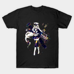 Azur Lane Enterprise Pop Art T-Shirt